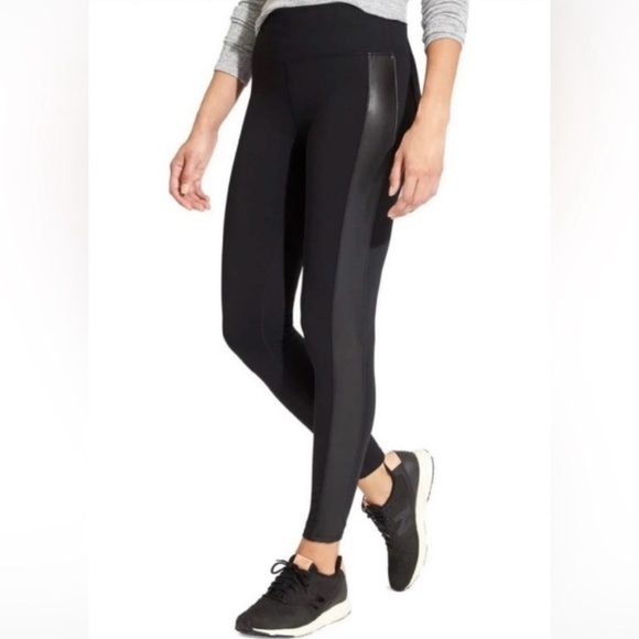 Athleta Black Women's Leggings - Picture 1 of 10